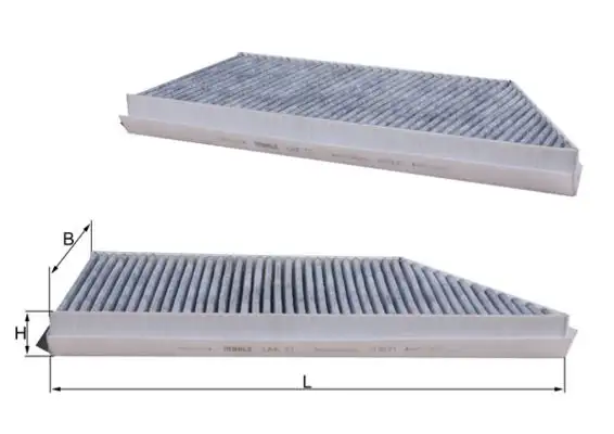 MAHLE LAK57 Polen Filtresi (Karbonlu) 002436