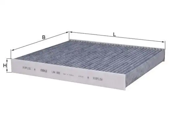 MAHLE LAK888 Polen Filtresi (Karbonlu)