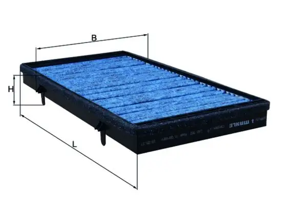 MAHLE LAO382 Polen Filtresi (Antibakteriyel)