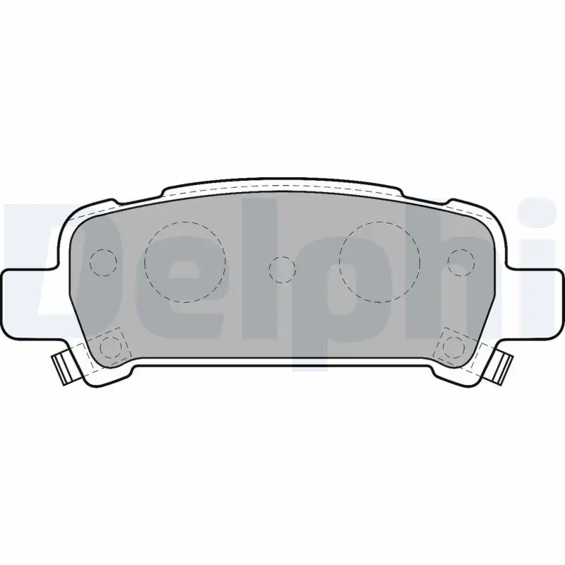 DELPHI LP1509 Arka Fren Balatası