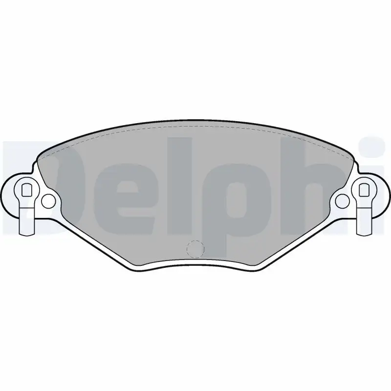 DELPHI LP1654 Ön Fren Balatası