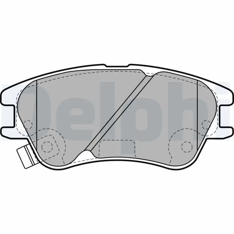 DELPHI LP2062 Ön Fren Balatası 5810105A10