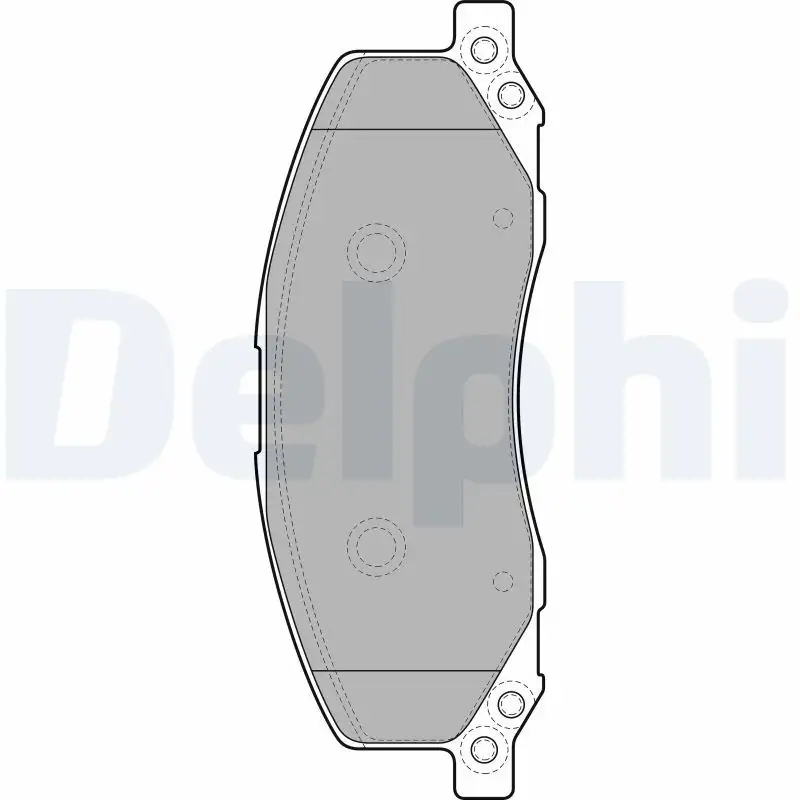 DELPHI LP2082 Ön Fren Balatası 1605202