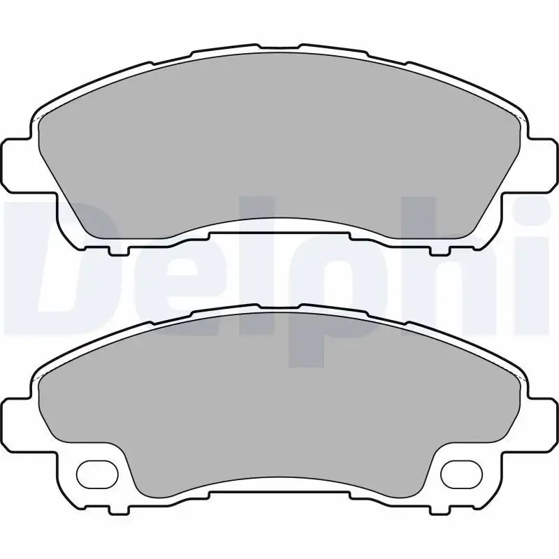 DELPHI LP2716 Arka Fren Balatası MK530582