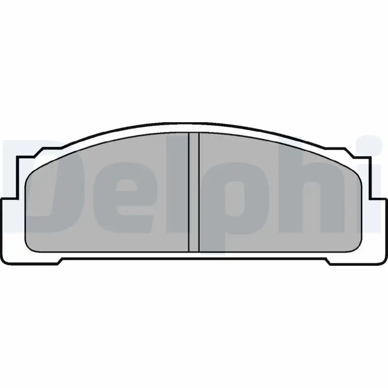 DELPHI LP30 Ön Fren Balatası