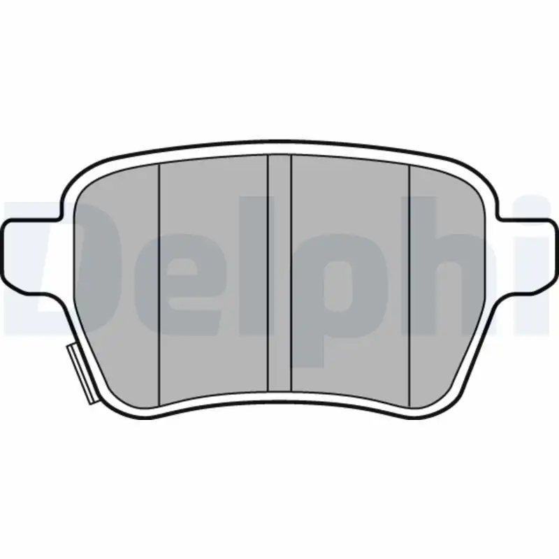 DELPHI LP3165 Arka Fren Balatası 95517078