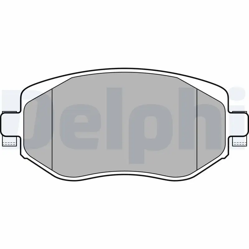 DELPHI LP3306 Ön Fren Balatası 410603407R
