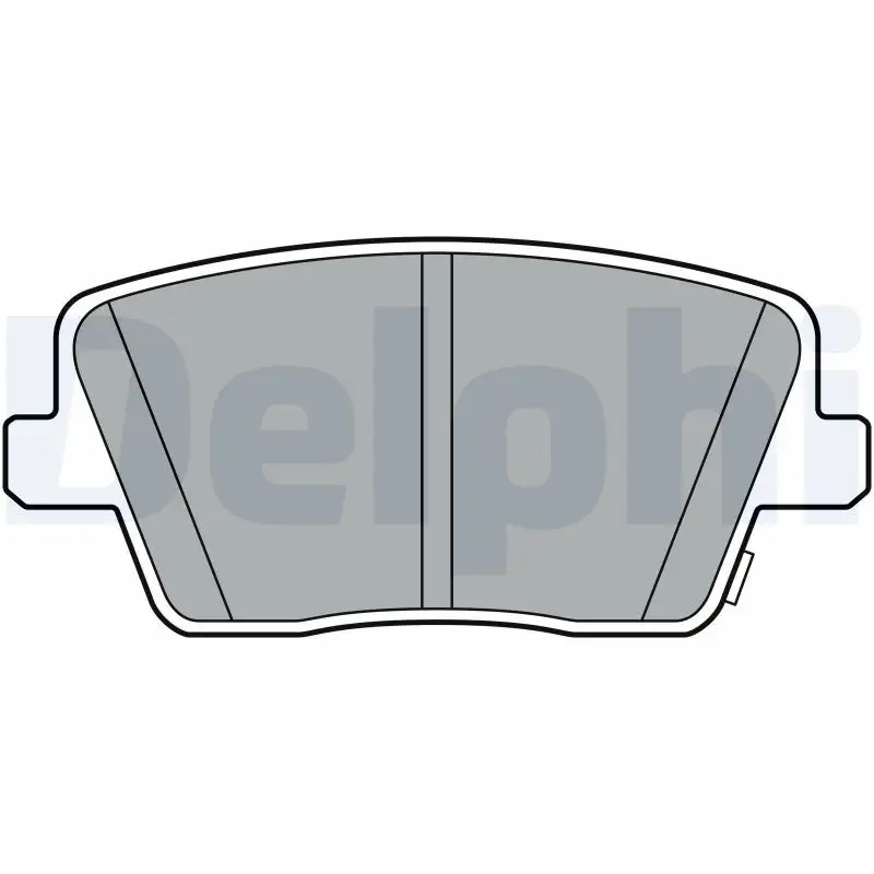 DELPHI LP3404 Arka Fren Balatası