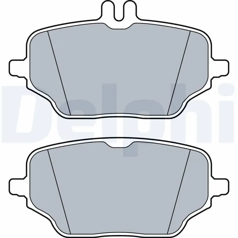 DELPHI LP3572 Arka Fren Balatası A0004204202