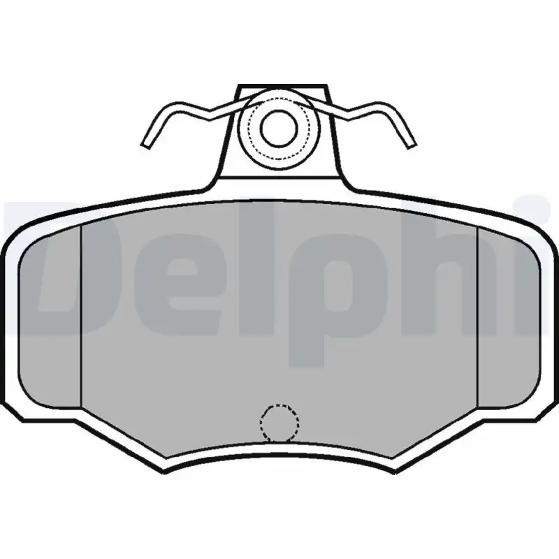 DELPHI LP617 Arka Fren Balatası