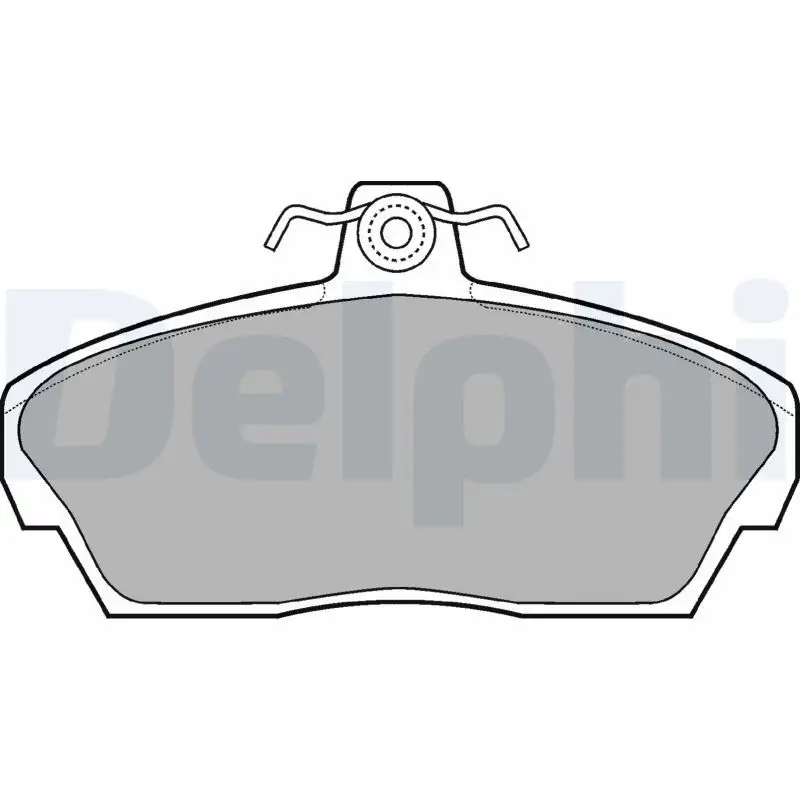 DELPHI LP911 Ön Fren Balatası