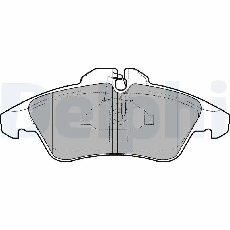 DELPHI LP980 Ön Fren Balatası