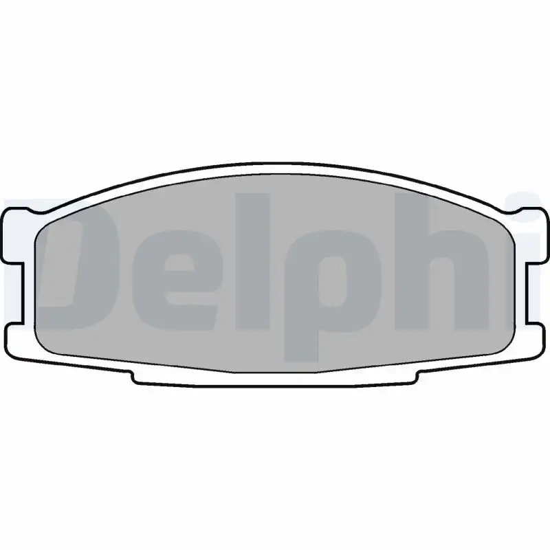 DELPHI LP981 Ön Fren Balatası