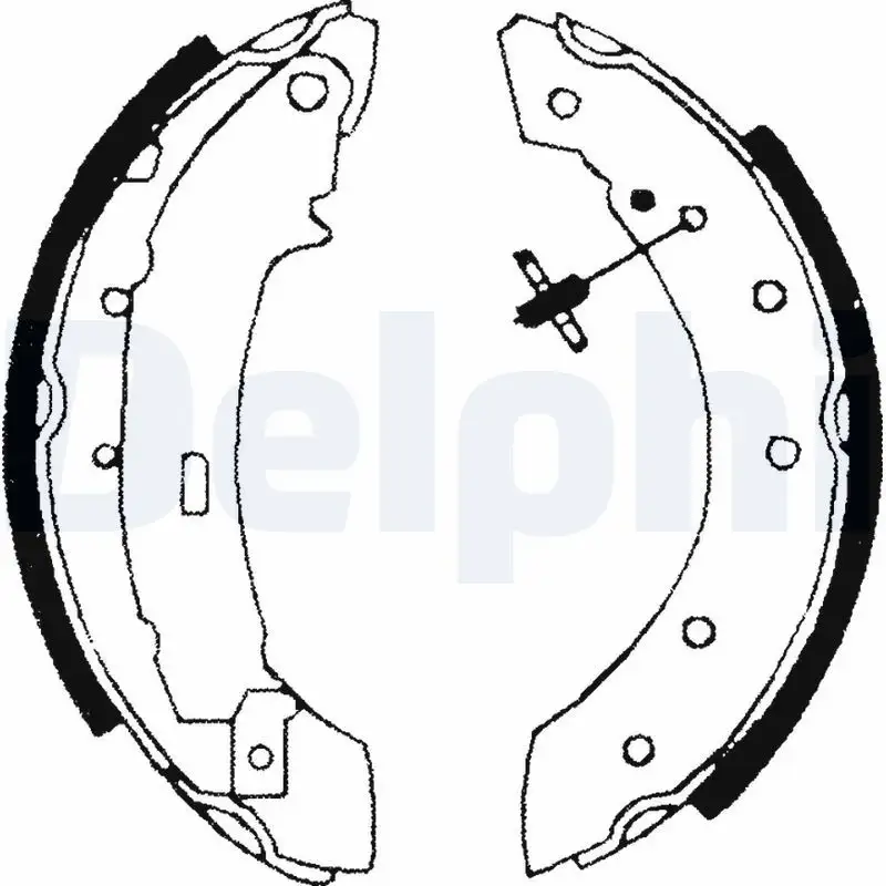 DELPHI LS1717 Arka Fren Balatası