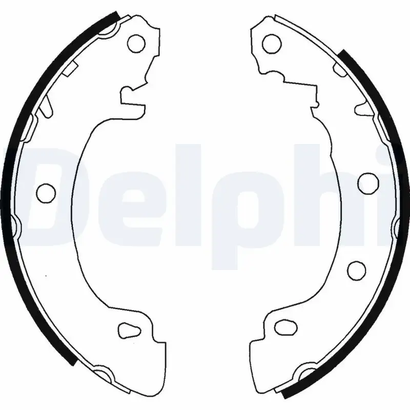 DELPHI LS1724 Arka Fren Balatası 7701207266
