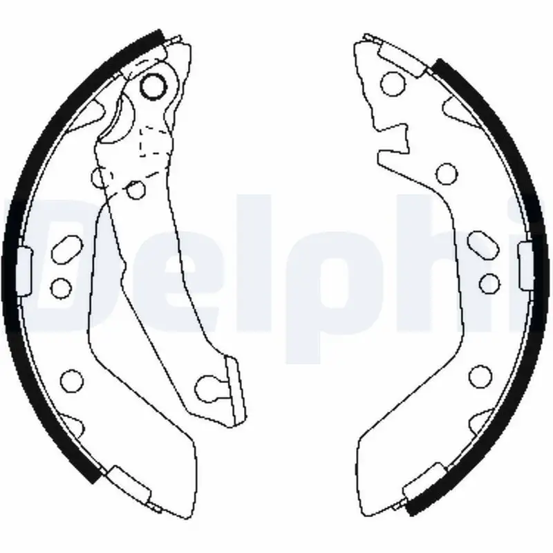 DELPHI LS1909 Arka Fren Balatası 5830525A10