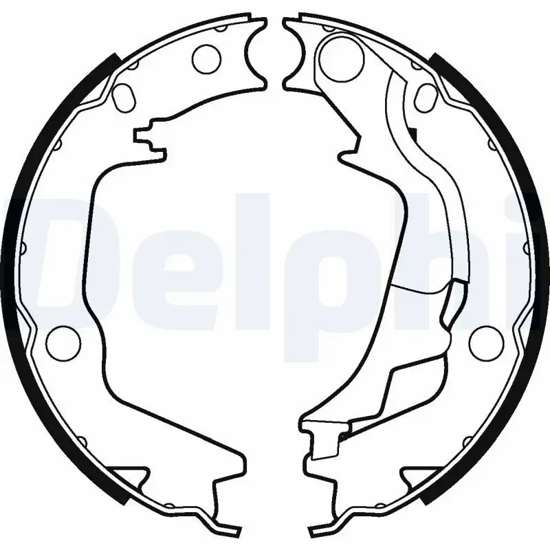 DELPHI LS2011 El Fren Balatası 583501CA00