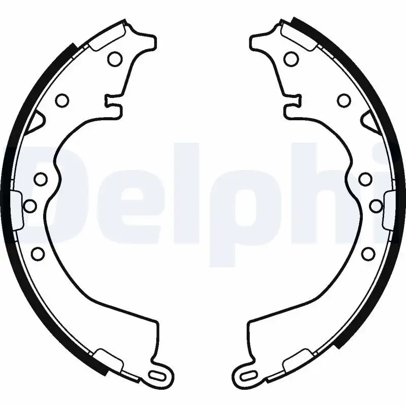 DELPHI LS2126 Arka Fren Balatası 0449528080