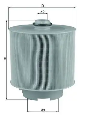 MAHLE LX1006/2D Hava Filtresi 4F0133843