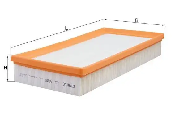 MAHLE LX1080 Hava Filtresi 3E129620
