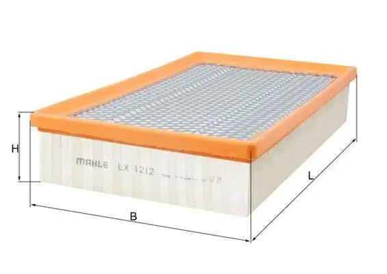MAHLE LX1212 Hava Filtresi 13717514832
