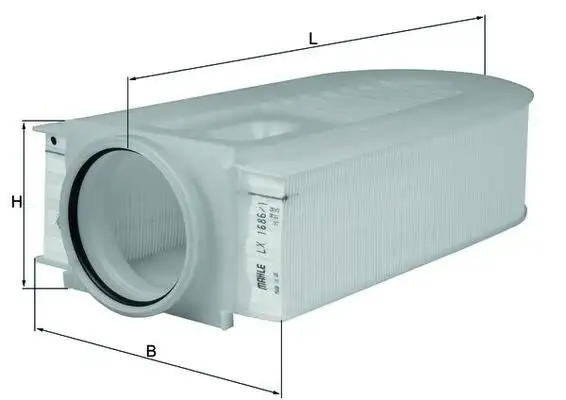 MAHLE LX1686/1 Hava Filtresi A6510940004