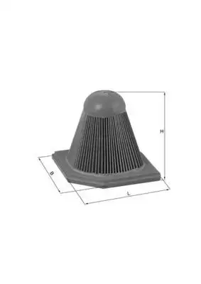 MAHLE LX1892 Hava Filtresi 13717713428