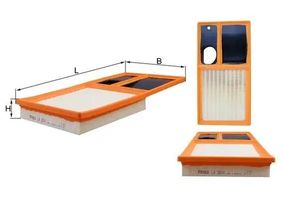 MAHLE LX2010 Hava Filtresi 036129620J