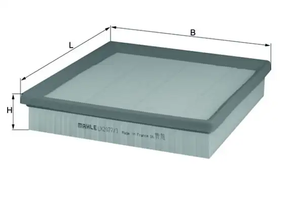 MAHLE LX2077/3 Hava Filtresi 13718507320