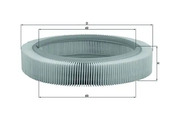 MAHLE LX209 Hava Filtresi