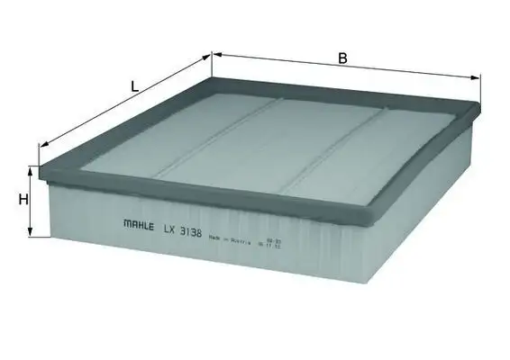 MAHLE LX3138 Hava Filtresi