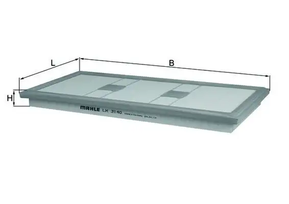 MAHLE LX3140 Hava Filtresi A2760940004