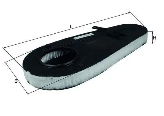 MAHLE LX3598 Hava Filtresi 13717800151