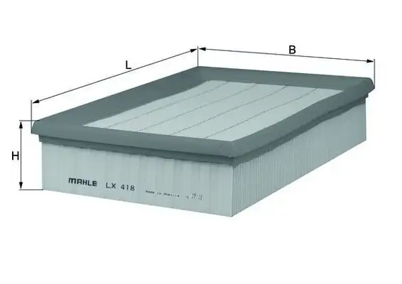 MAHLE LX418 Hava Filtresi