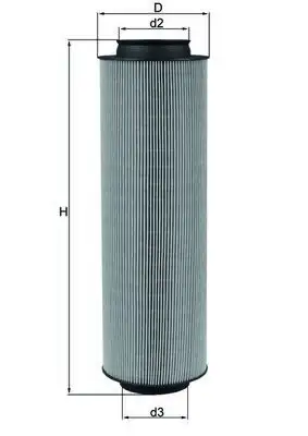 MAHLE LX791 Hava Filtresi