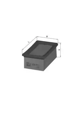 MAHLE LX820 Hava Filtresi 8104924