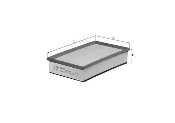 MAHLE LX864 Hava Filtresi 7H0129620A