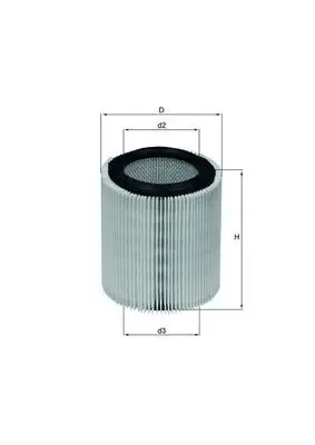 MAHLE LX898 Hava Filtresi