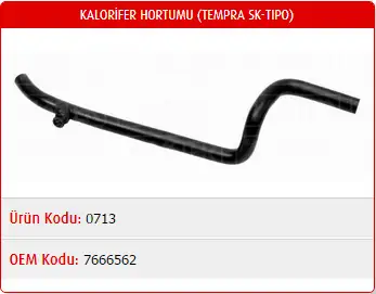 MASTER M0713 Kalorifer Hortumu 7666562