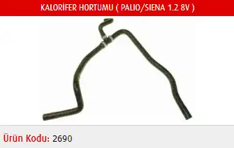 MASTER M2690 Kalorifer Hortumu 46747897