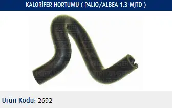 MASTER M2692 Kalorifer Hortumu 51719581