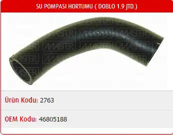 MASTER M2763 Devirdaim Hortumu 46805188