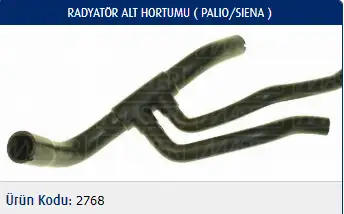 MASTER M2768 Radyatör Alt Hortumu 46532724
