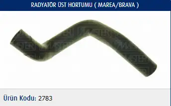 MASTER M2783 Radyatör Üst Hortumu 46757975