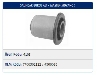 MASTER M4103 Salıncak Burcu 7700302439