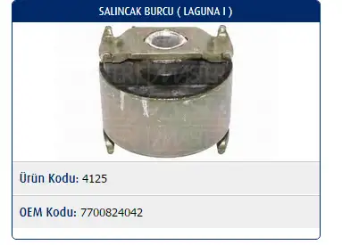 MASTER M4125 Salıncak Burcu 7700824042