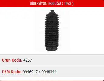 MASTER M4257 Rot Körüğü