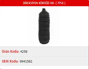 MASTER M4258 Rot Körüğü