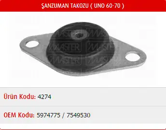 MASTER M4274 Şanzıman Takozu 5974775