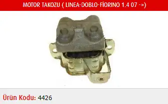 MASTER M4426 Motor Takozu 51813606